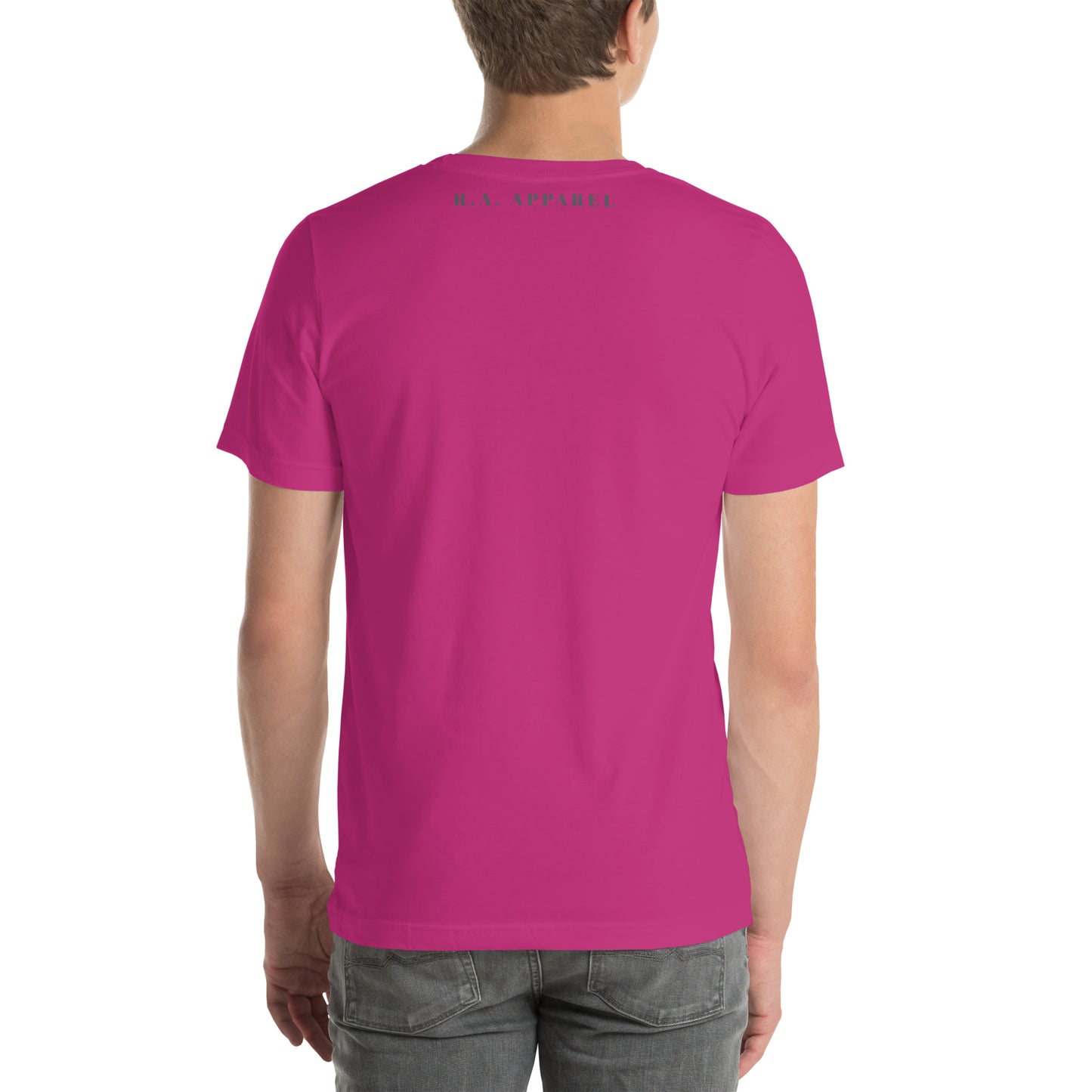 Avenor T-Shirt image 50: Autumn version, size 2XL with back view of the The View Awaits range.