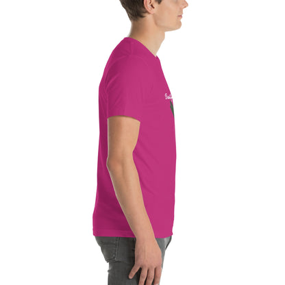 Bellevie T-Shirt - Left Placement image 14 in Black, size 4XL, showing right-side angle for the Beautiful Life design.