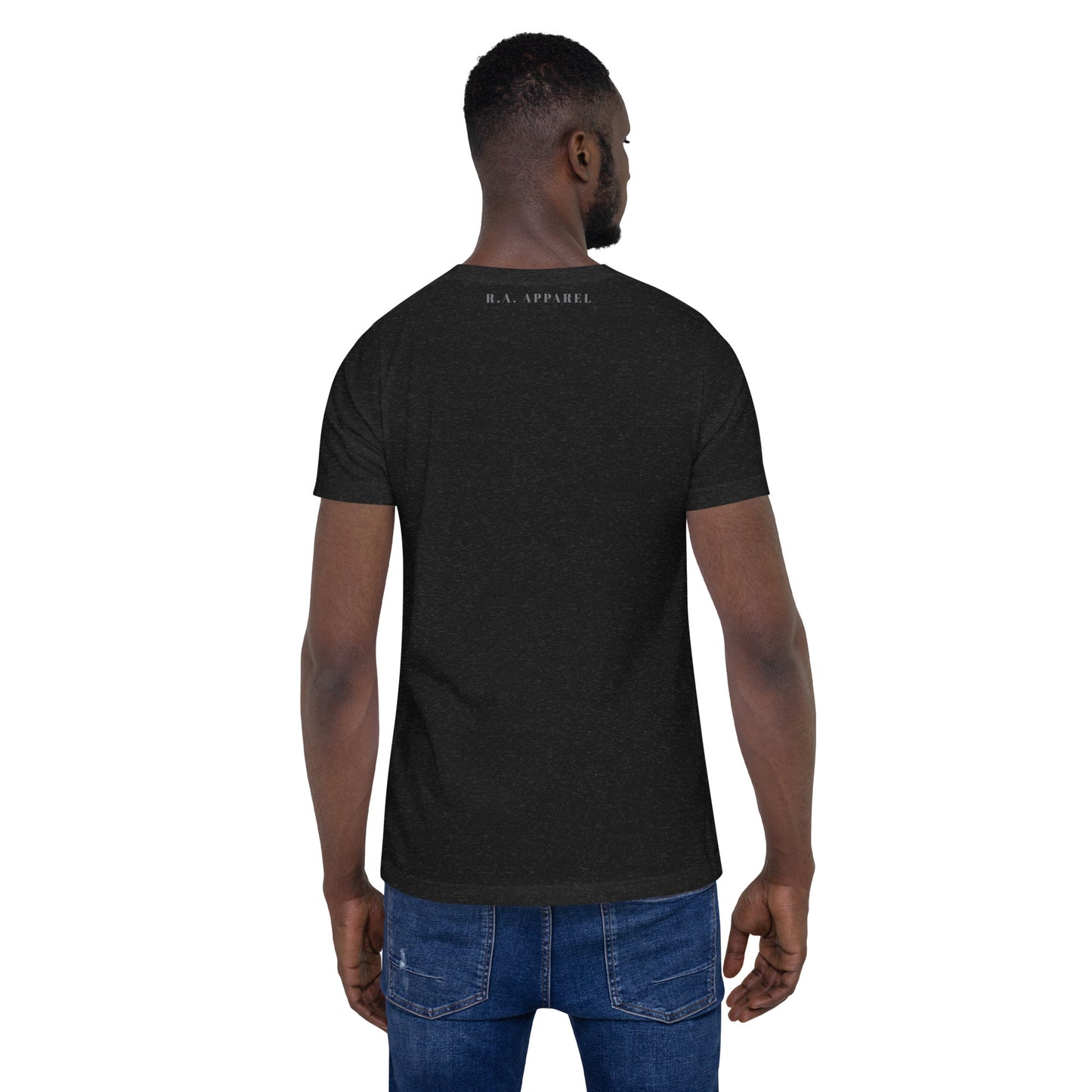 Workrate T-Shirt - Left Placement product image 26 in Navy, size 2XL, with back view and left placement.