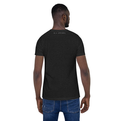Workrate T-Shirt - Left Placement product image 26 in Navy, size 2XL, with back view and left placement.