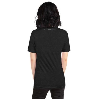 Image 29 of Team Purple Quiet Peace T-Shirt - Left Placement, size 2XL, with Peace artwork visible in back view.