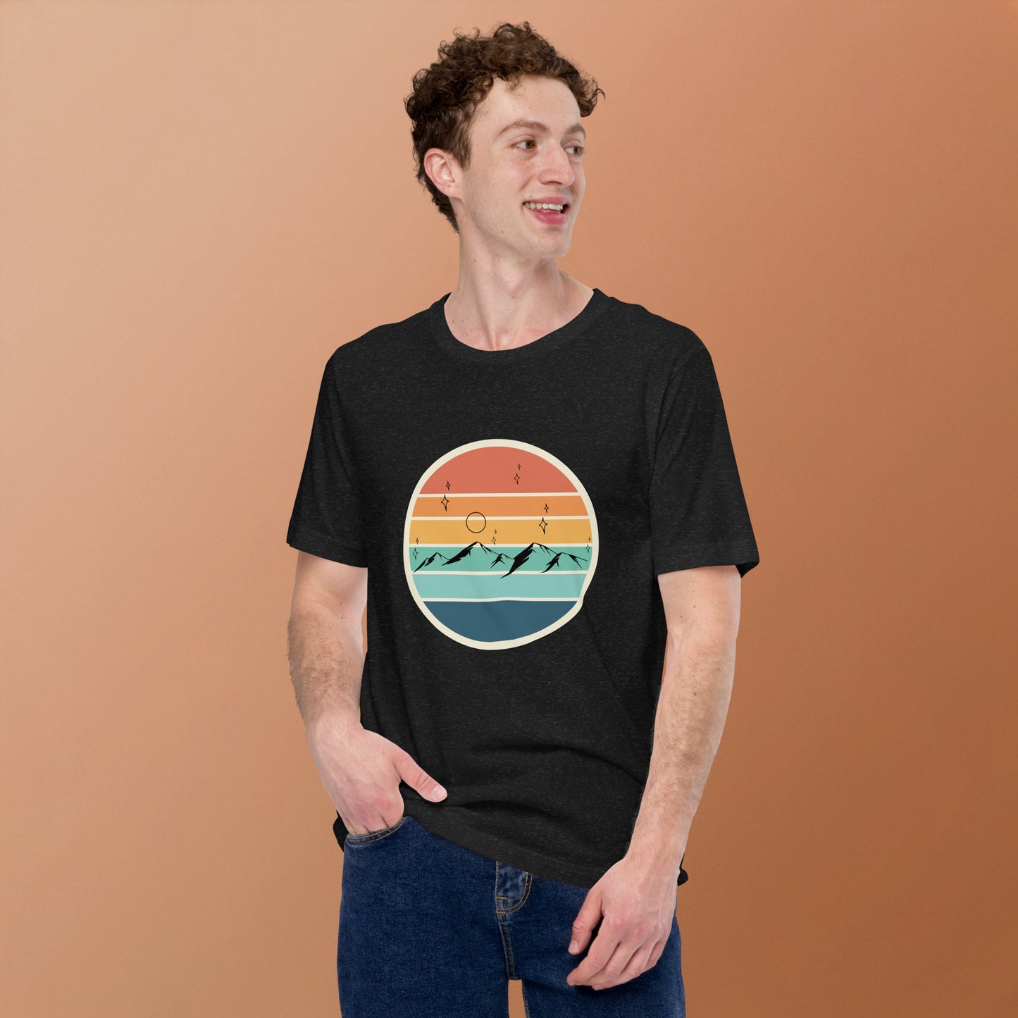 Summitline T-Shirt - Left Placement product image 26 in Navy, size 2XL, with front view and left placement.