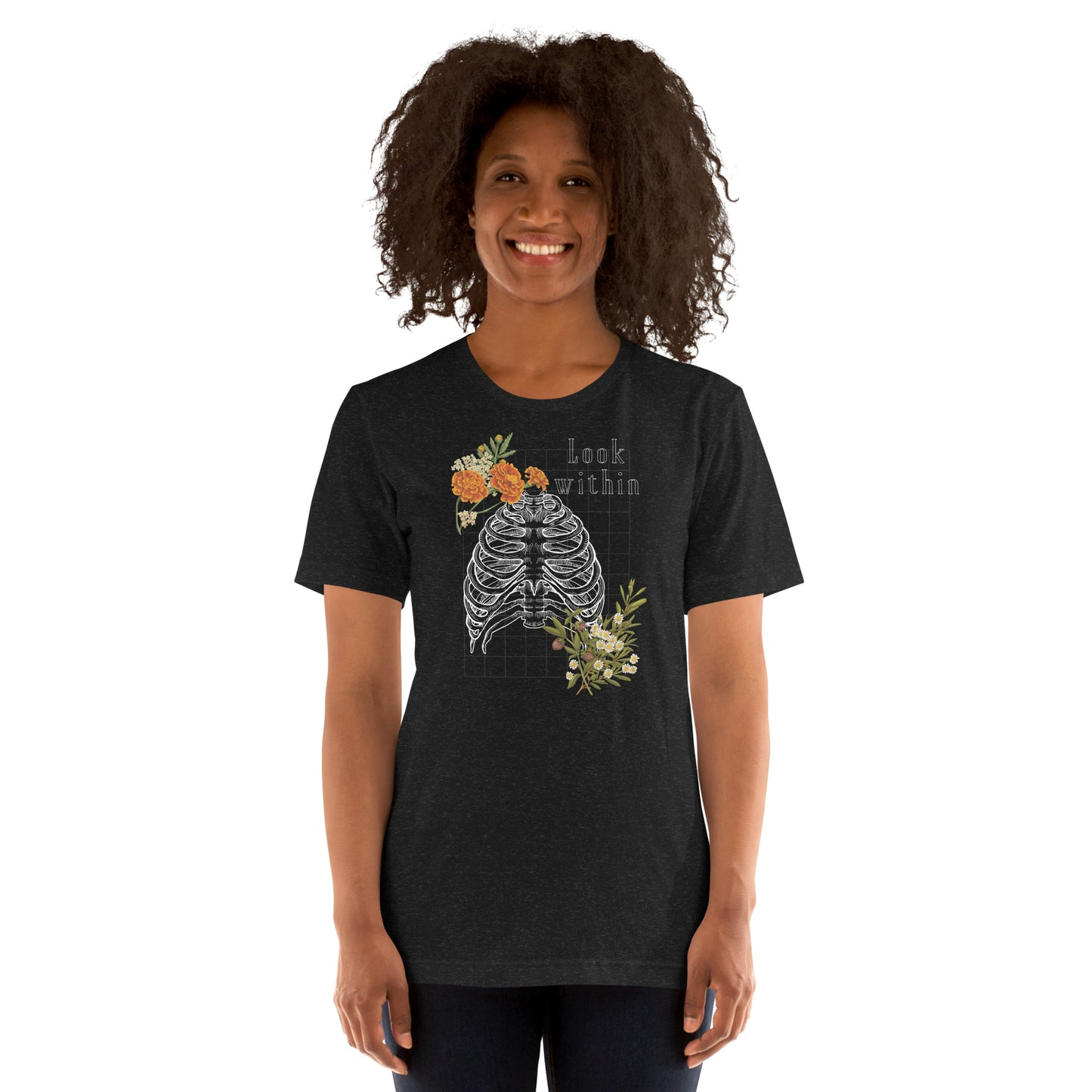 Innerline T-Shirt - Left Placement by R.A. Apparel, image 23, front view, Team Purple, size M, left placement.