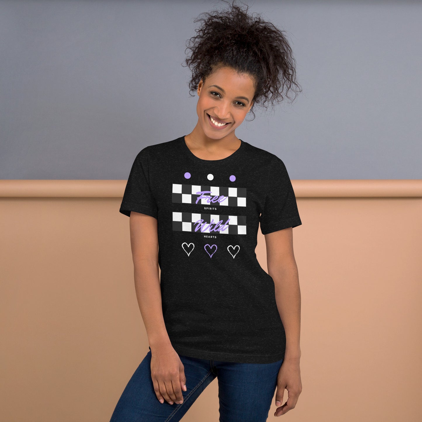 Freeborne T-Shirt - Left Placement product image 22 in Team Purple, size M, with front view and left placement.
