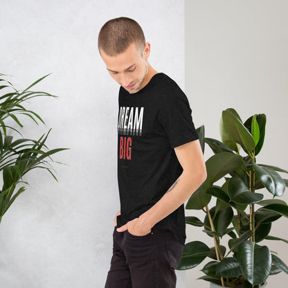 Skyline Dream T-Shirt - Left Placement image 3: selected colour version, size M with left-side angle of the Dream Big range.