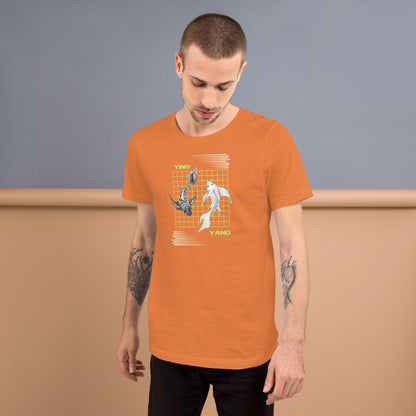 Image 53 of Leaf Equinoxe T-Shirt, size L, with Ying and Yang artwork visible in front view.