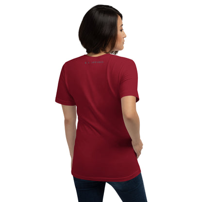 Image 10 of Black Zenline T-Shirt - Left Placement, size L, with Pure Zen artwork visible in back view.