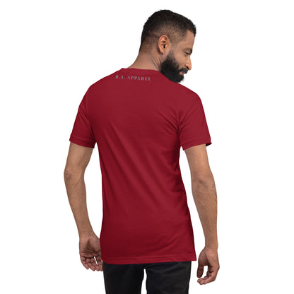 Forward Kind T-Shirt - Left Placement 78 product image 8 in Black, size S, with back view and left placement.