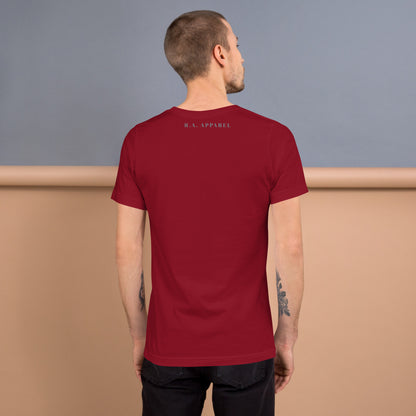 Equinoxe T-Shirt image 14: Team Purple version, size XL with back view of the Ying and Yang range.