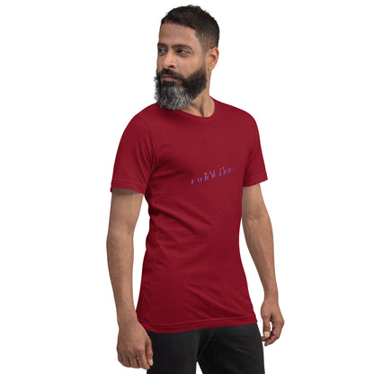 Image 9 of Black Forward Kind T-Shirt - Left Placement 78, size M, with Pay It Forward artwork visible in front view, right-side angle.