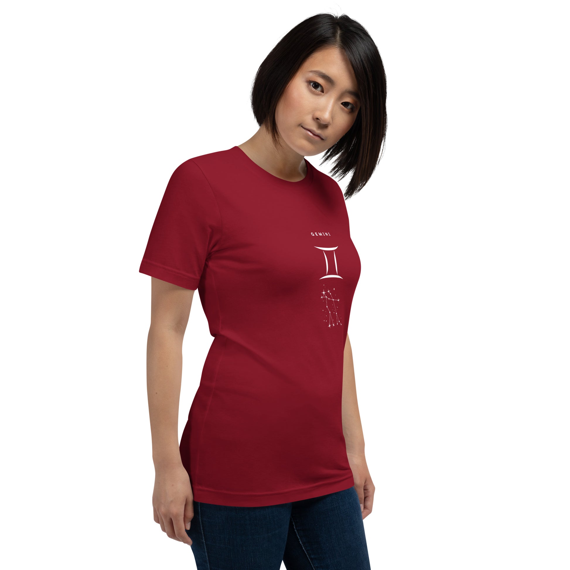 Twin Signal T-Shirt - Left Placement by R.A. Apparel, image 38, front view, right-side angle, True Royal, size XL, left placement.