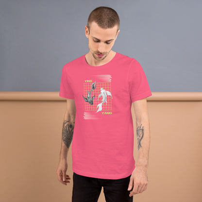 Equinoxe T-Shirt image 45: Autumn version, size 2XL with front view of the Ying and Yang range.