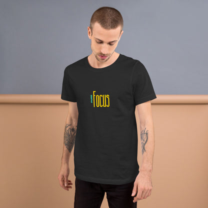 Focusline T-Shirt - Left Placement by R.A. Apparel, image 31, front view, Navy, size S, left placement.