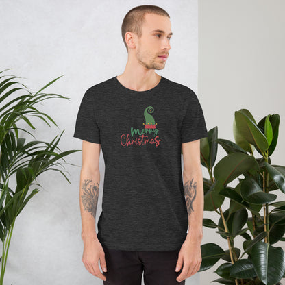 Noelle T-Shirt - Left Placement image 17: Black version, size 4XL with front view of the Merry Christmas range.