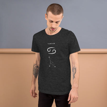 Image 65 of Red Moonhaven T-Shirt, size 2XL, with Cancer artwork visible in front view.