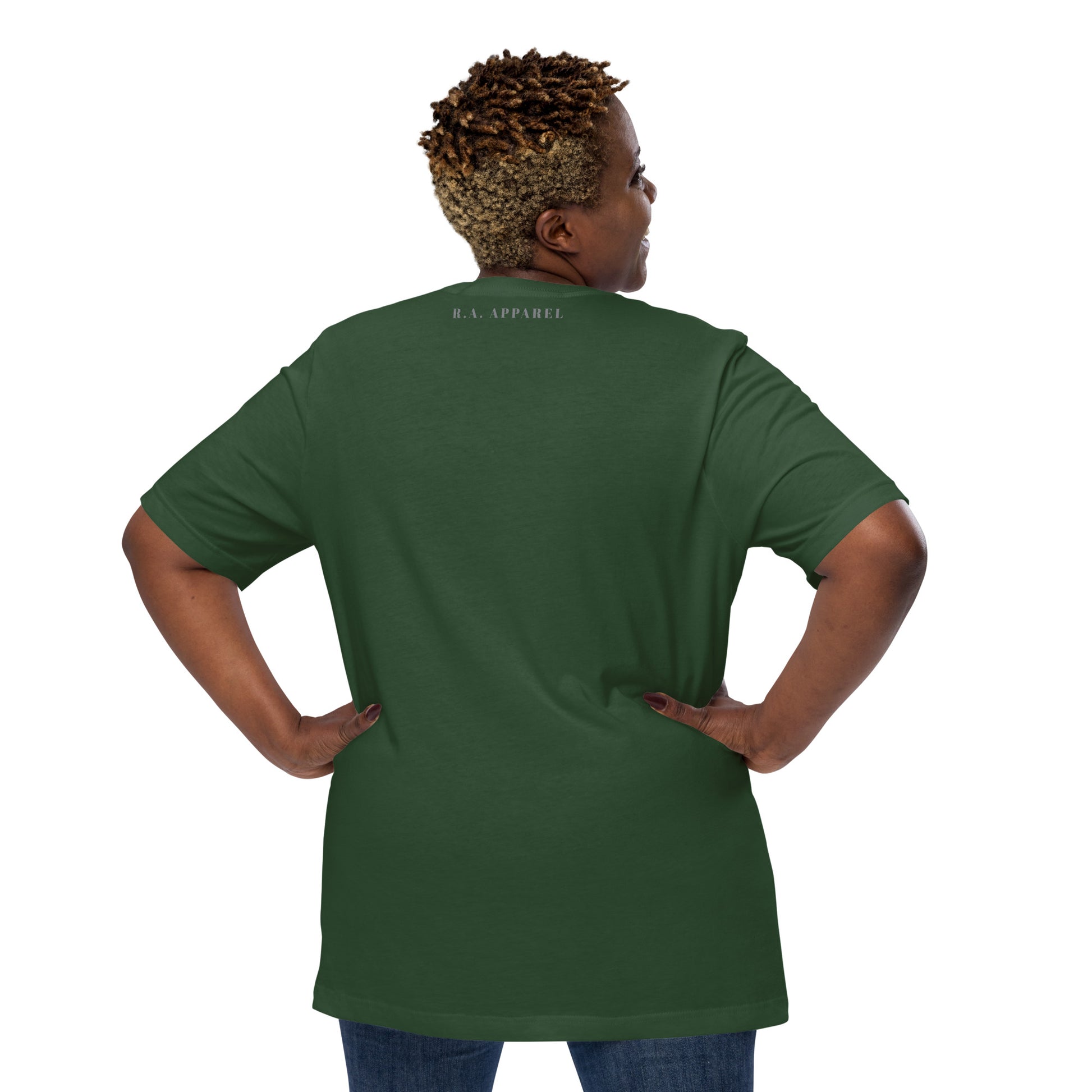 Image 15 of Oxblood Black Saiko T-Shirt - Left Placement 33, size S, with Saiko artwork visible in back view.