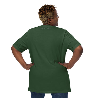 Image 15 of Oxblood Black Saiko T-Shirt - Left Placement 33, size S, with Saiko artwork visible in back view.