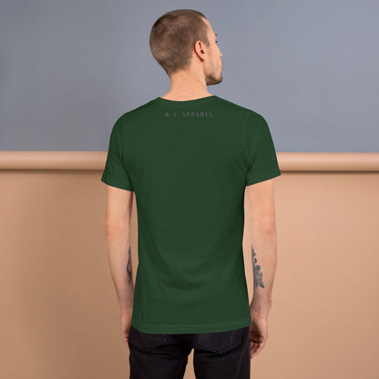 Limitless T-Shirt - Left Placement product image 12 in Black, size XL, with back view and left placement.