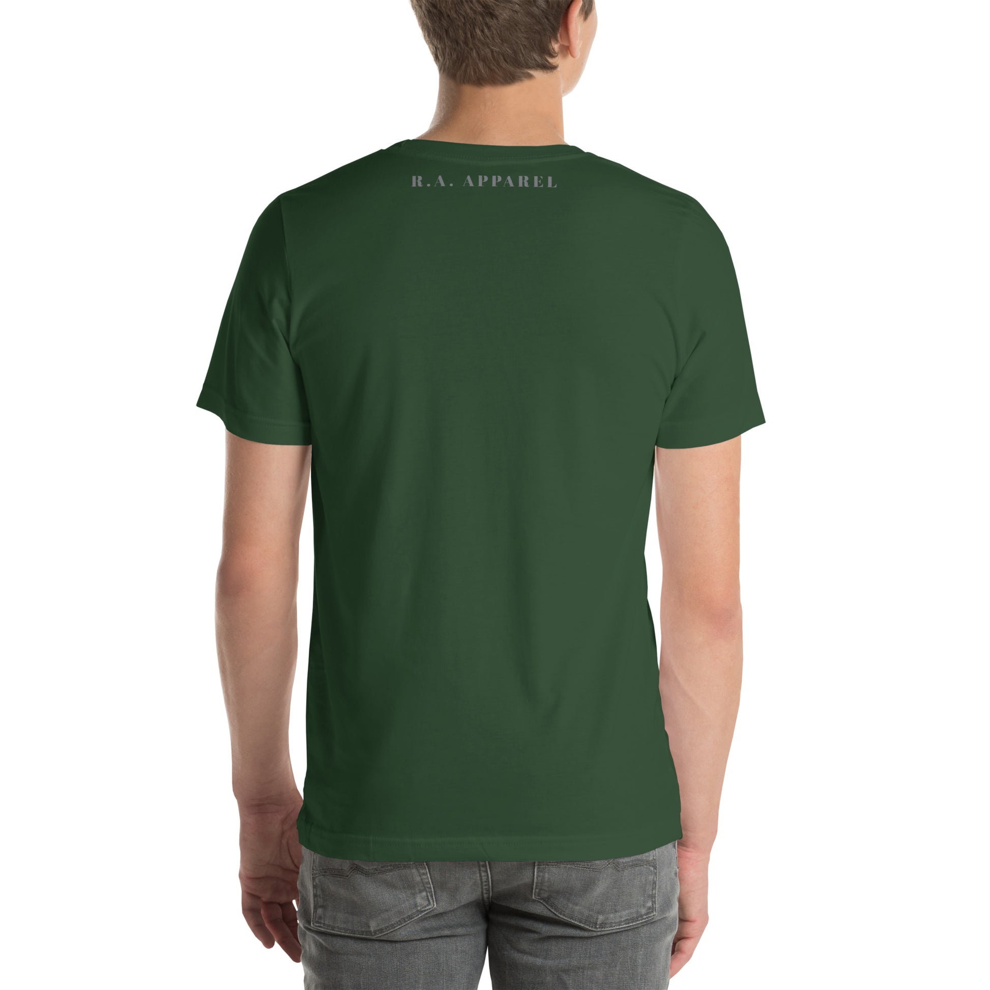 Avenor T-Shirt image 32: True Royal version, size M with back view of the The View Awaits range.