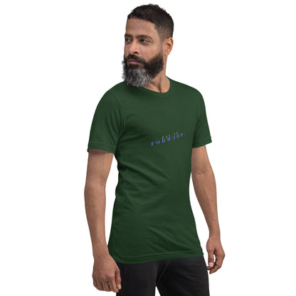 Forward Kind T-Shirt - Left Placement 78 by R.A. Apparel, image 24, front view, right-side angle, Navy, size XS, left placement.