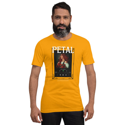 Petaline T-Shirt image 69 in Aqua, size XL, showing front view for the Petal design.