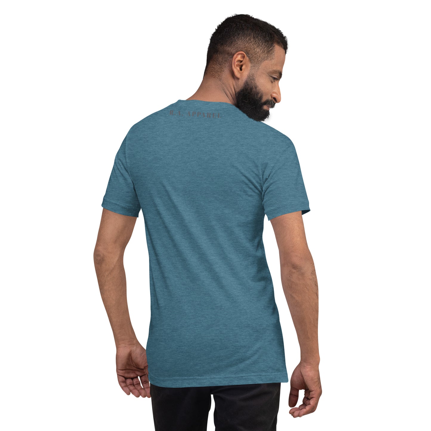 Image 30 of Autumn Marsborne T-Shirt - Left Placement, size M, with Aries artwork visible in back view.