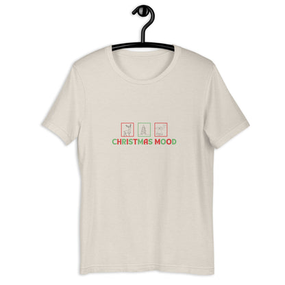 Image 38 of Soft Cream Festive Mood T-Shirt - Left Placement, size 2XL, with Xmas Mood artwork visible in front view.