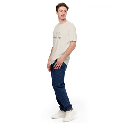 Growthline T-Shirt - Left Placement image 37: selected colour version with front view, left-side angle of the Growth range.