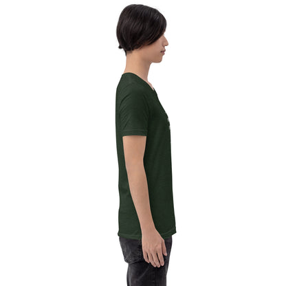 Waterbearer T-Shirt - Left Placement image 57 in selected colour, showing right-side angle for the Aquarius design.