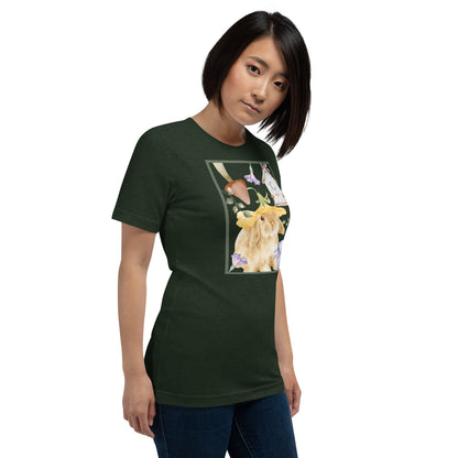 Meadow Club T-Shirt - Left Placement product image 42 in selected colour, with front view, right-side angle and left placement.
