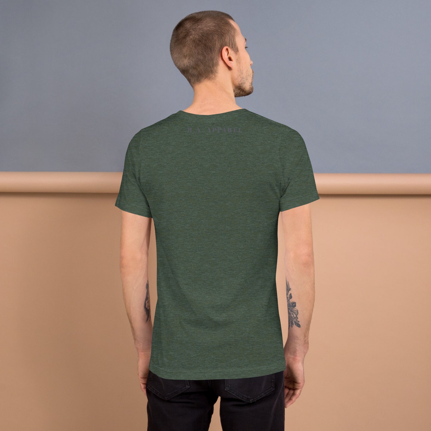 Moonhaven T-Shirt image 74: Forest version, size XL with back view of the Cancer range.