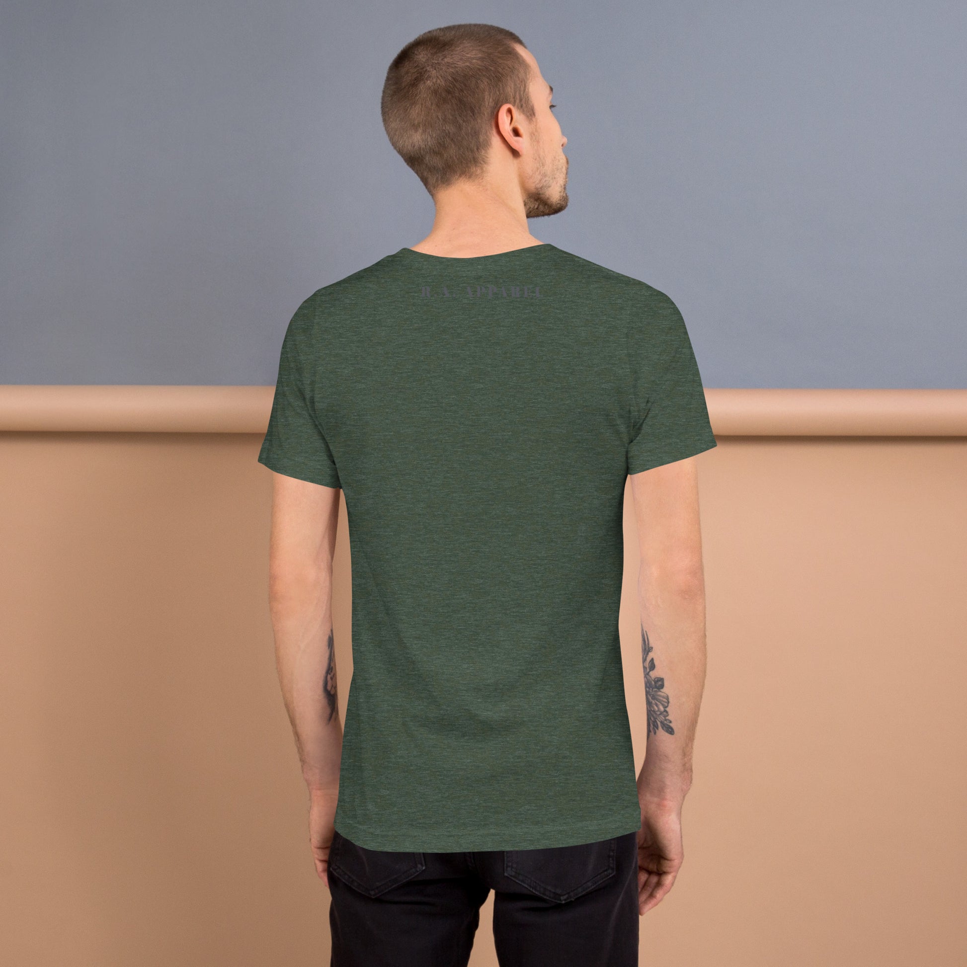 Moonhaven T-Shirt image 74: Forest version, size XL with back view of the Cancer range.