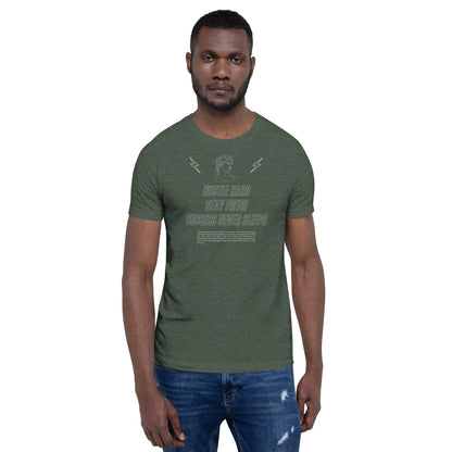 Workrate T-Shirt - Left Placement product image 21 in Oxblood Black, size 4XL, with front view and left placement.