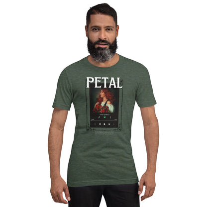 Petaline T-Shirt image 29 in Forest, size XL, showing front view for the Petal design.