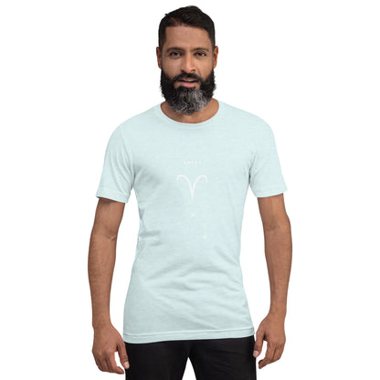 Marsborne T-Shirt - Left Placement image 77: Natural version, size S with front view of the Aries range.