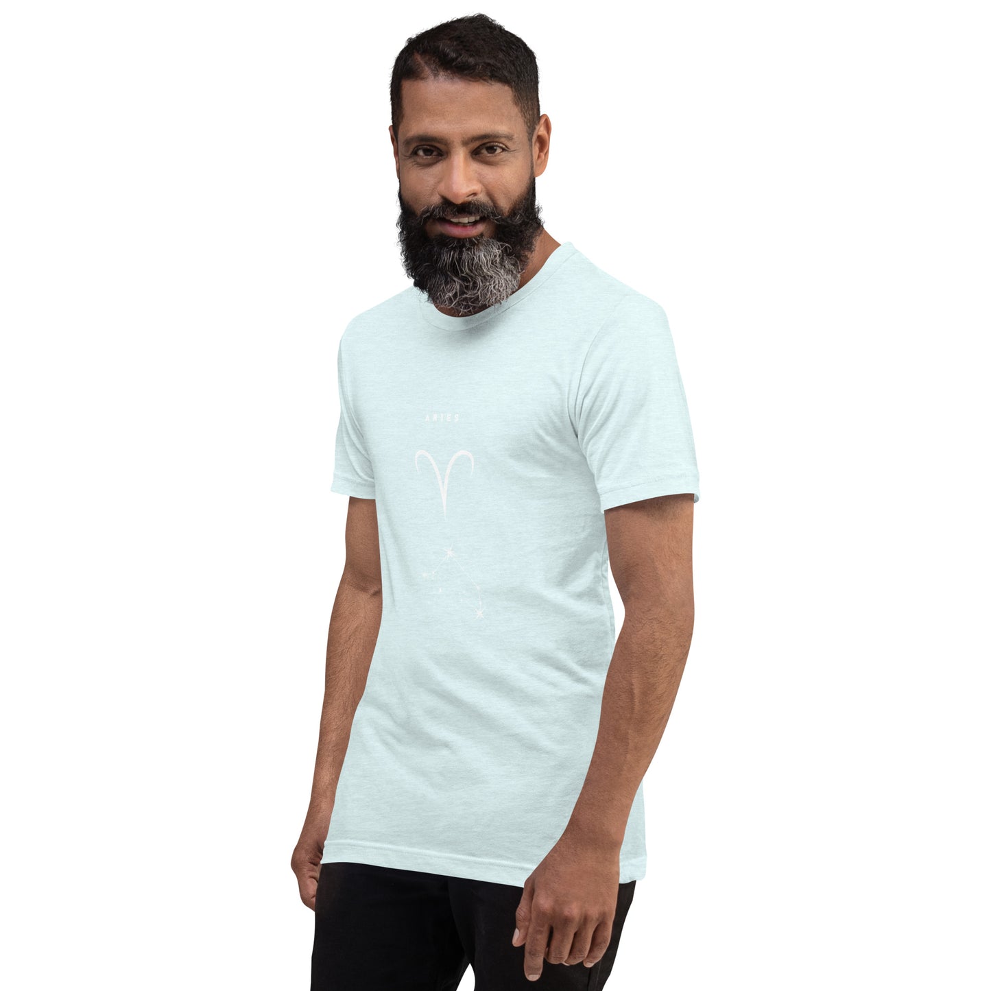 Marsborne T-Shirt - Left Placement image 79: Natural version, size L with front view, left-side angle of the Aries range.