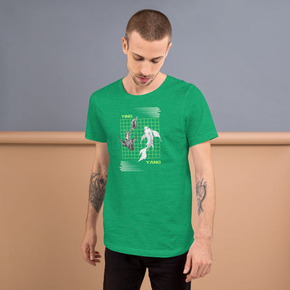 Equinoxe T-Shirt image 37: Berry version, size M with front view of the Ying and Yang range.