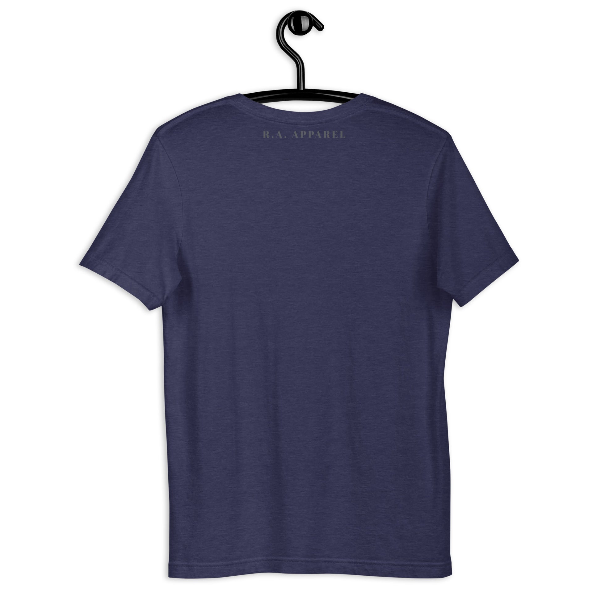 Astral Circle T-Shirt - Left Placement image 24: Navy version, size L with back view of the Zodiac range.