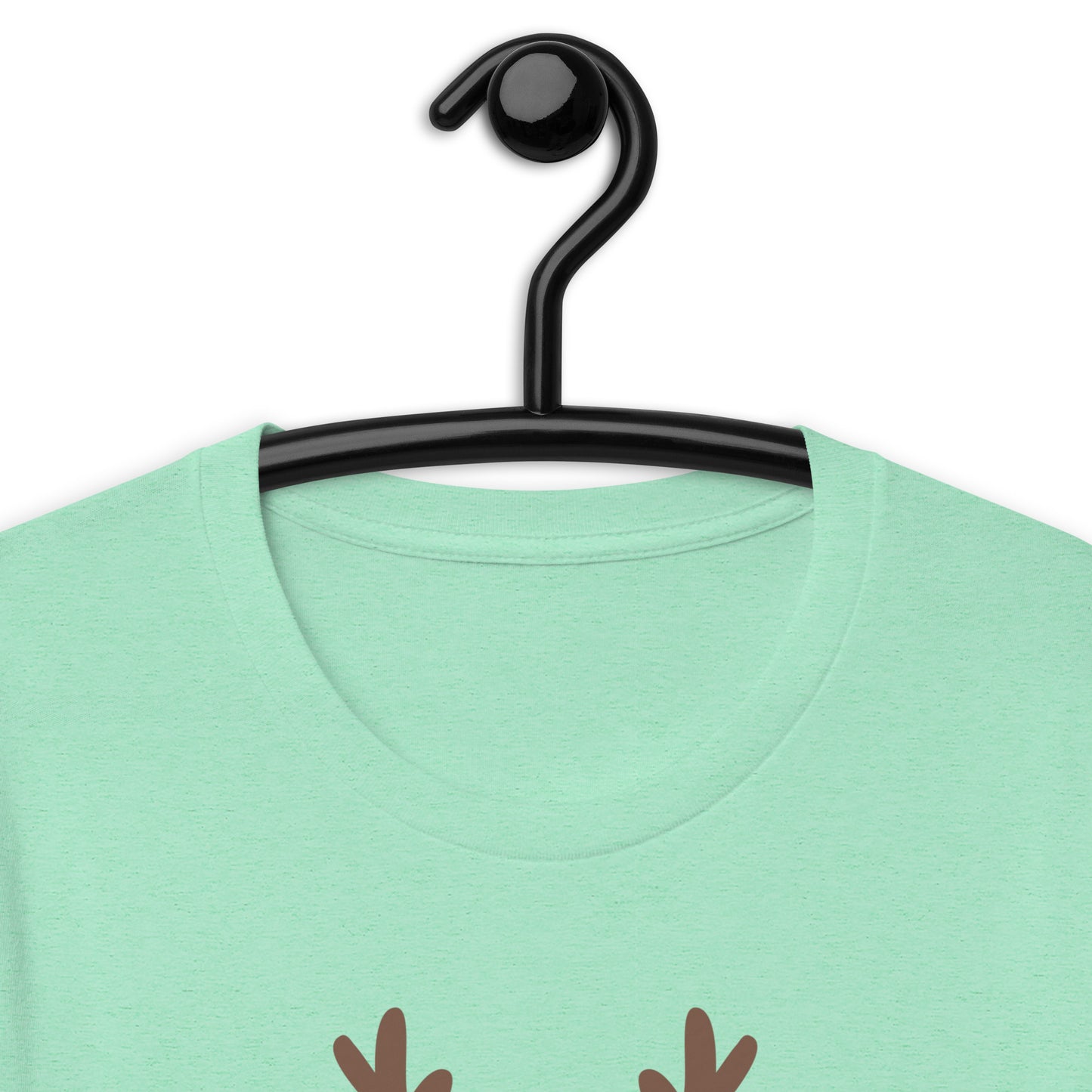 Image 28 of Ocean Blue Northern Run T-Shirt - Left Placement, size M, with Reindeer artwork visible in product view.