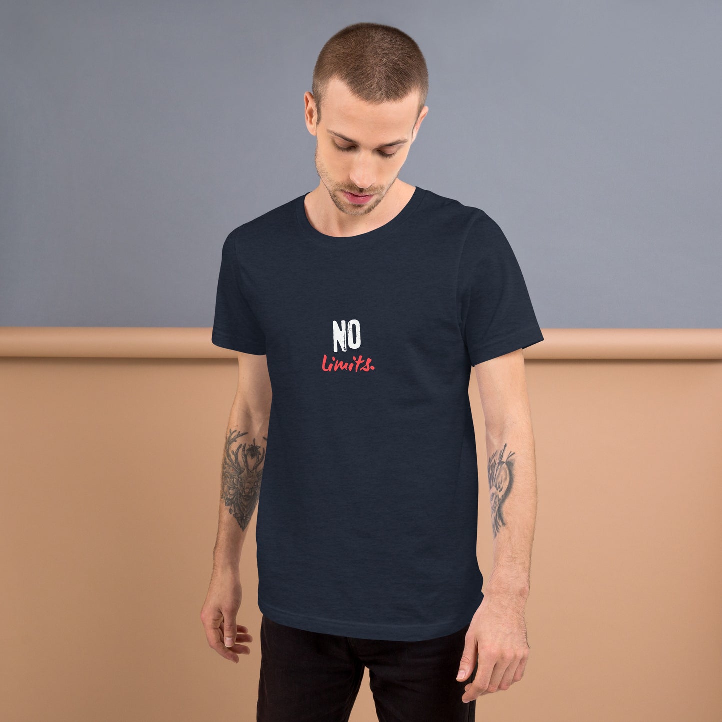 Limitless T-Shirt - Left Placement product image 19 in Vintage Black, size XL, with front view and left placement.