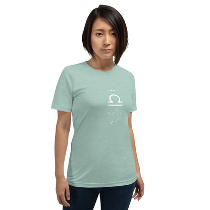 Balance Court T-Shirt - Left Placement product image 79 in Heather Natural, size XL, with front view and left placement.