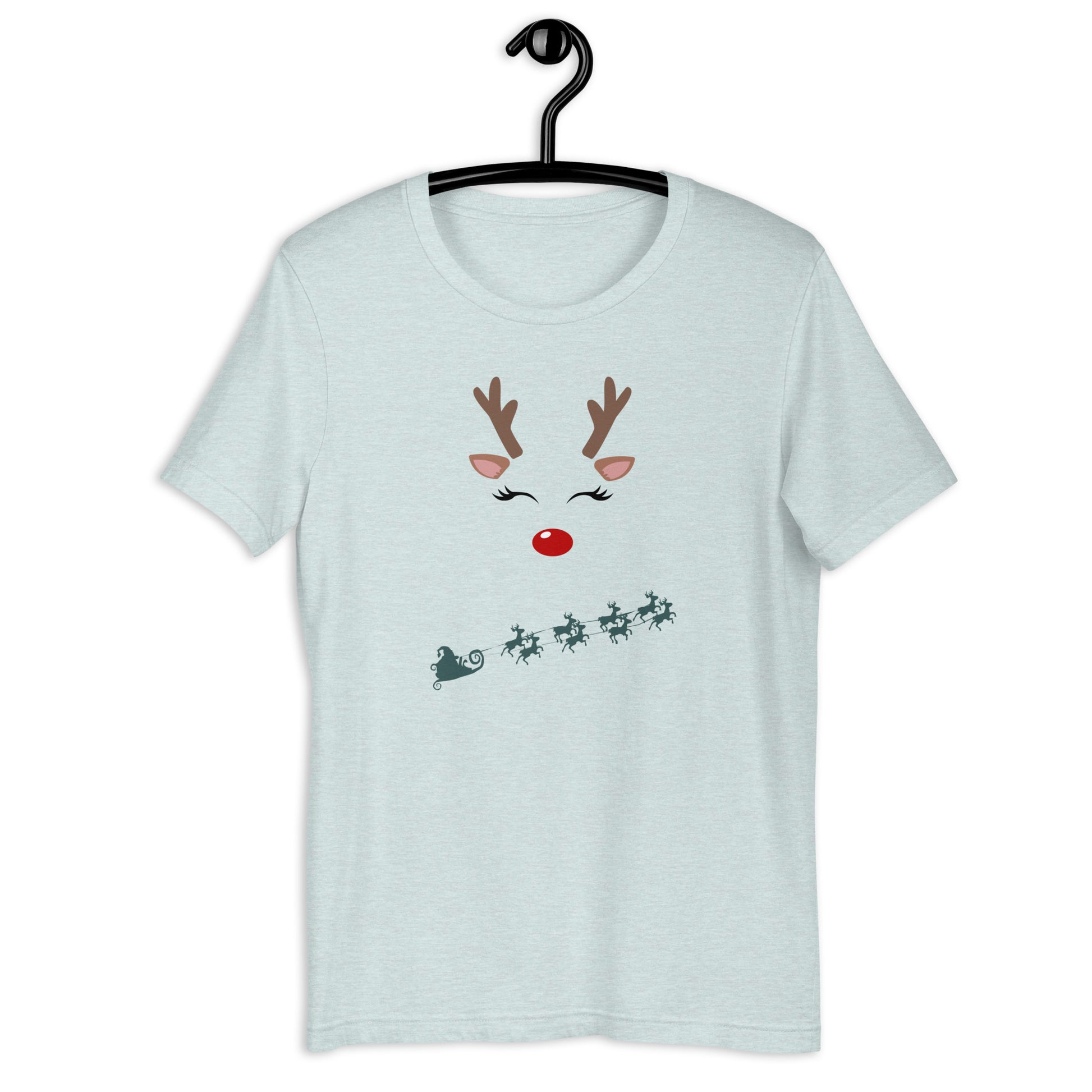 Northern Run T-Shirt - Left Placement product image 32 in Ocean Blue, size 3XL, with front view and left placement.