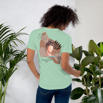 Image 24 of Pink Blind Signal T-Shirt - Left Placement 41, size 2XL, with We Are Blind artwork visible in back view.