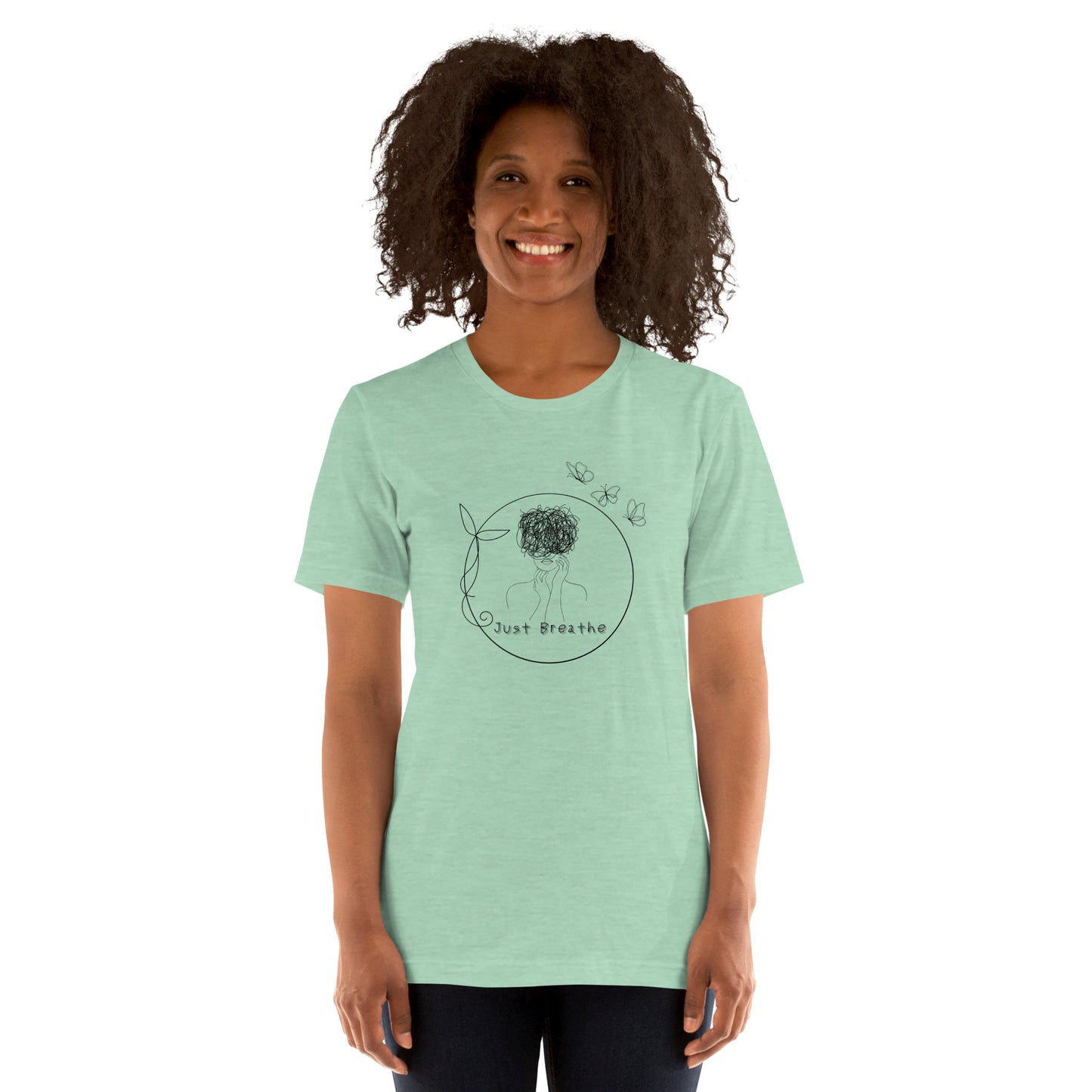 Breathing Room T-Shirt - Left Placement product image 32 in Light Blue, size XL, with front view and left placement.