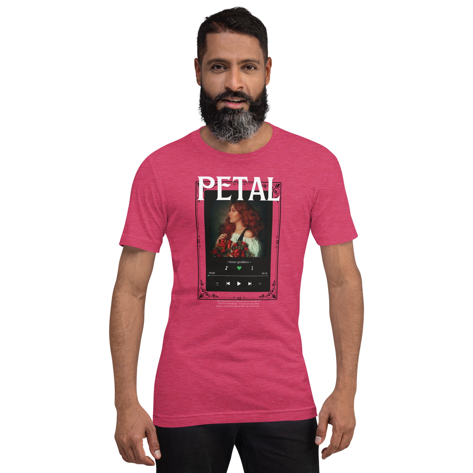 Image 41 of Berry Petaline T-Shirt, size S, with Petal artwork visible in front view.