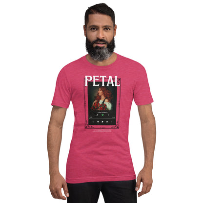 Image 41 of Berry Petaline T-Shirt, size S, with Petal artwork visible in front view.