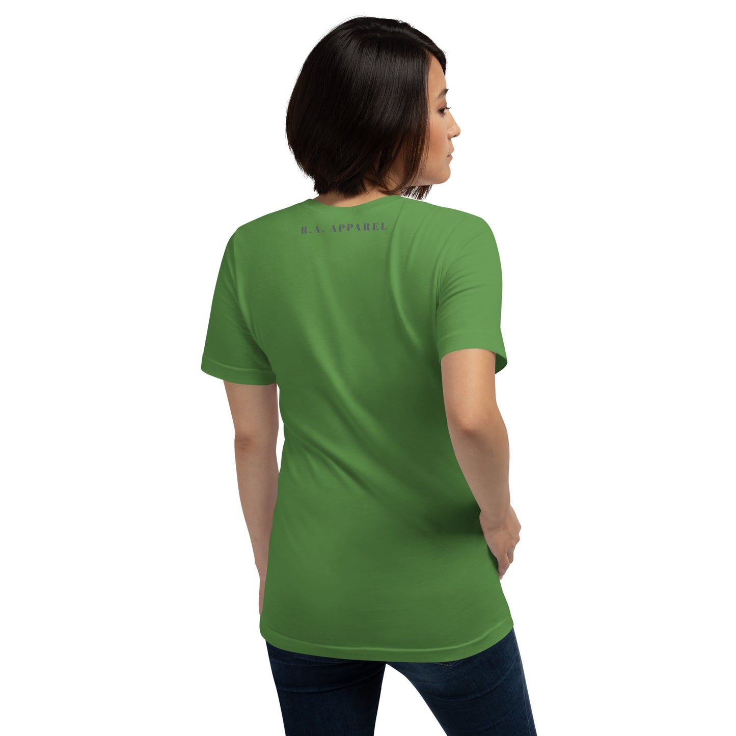 Balance Court T-Shirt - Left Placement product image 60 in Heather Yellow Gold, size 2XL, with back view and left placement.