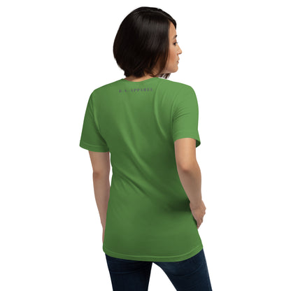 Balance Court T-Shirt - Left Placement product image 60 in Heather Yellow Gold, size 2XL, with back view and left placement.