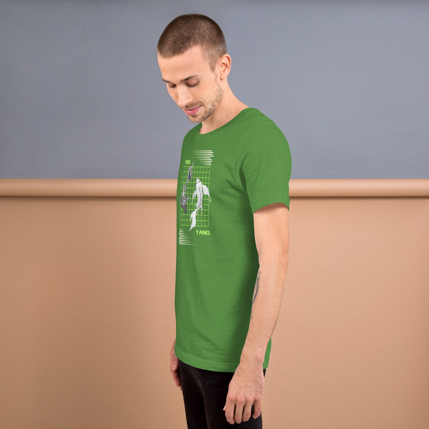 Image 43 of Autumn Equinoxe T-Shirt, size L, with Ying and Yang artwork visible in left-side angle.