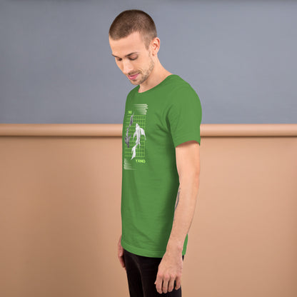 Image 43 of Autumn Equinoxe T-Shirt, size L, with Ying and Yang artwork visible in left-side angle.